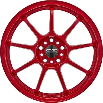 OZ Alleggerita HLT matt rot 7x17 ET44 - LK4/100 ML68