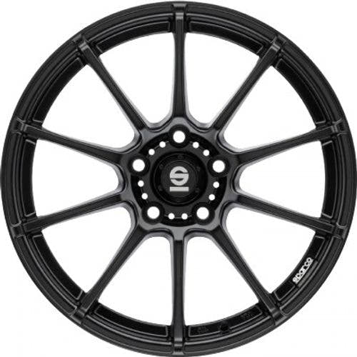 Sparco Assetto Gara matt black Alufelge 7x16 Zoll ET42 LK 4x100 ML63.3 – Bild 2