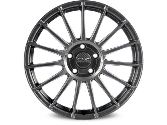 OZ Superturismo LM matt graphite 7x17 ET42 - LK4/100 ML68