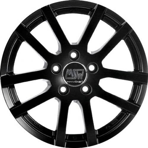 MSW 22 matt black Alufelge 6.5x16 Zoll ET45 LK 5x114.3 ML73.1 – Bild 2