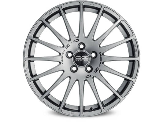 OZ Superturismo GT grigio corsa 8x17 ET40 - LK5/120 ML72.56