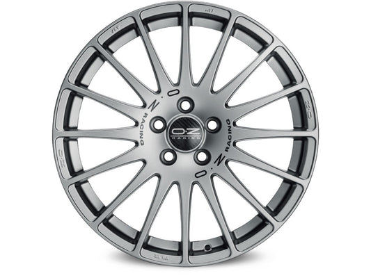 OZ Superturismo GT grigio corsa 7.5x17 ET41 - LK5/108 ML75