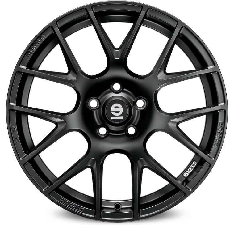 Sparco Pro Corsa matt dark titanium 8x18 ET45 - LK5/114.3 ML73.1