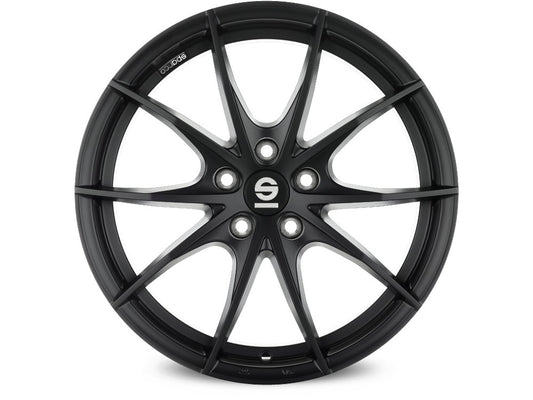 Sparco Trofeo 5 matt black 7.5x17 ET45 - LK5/108 ML73.1