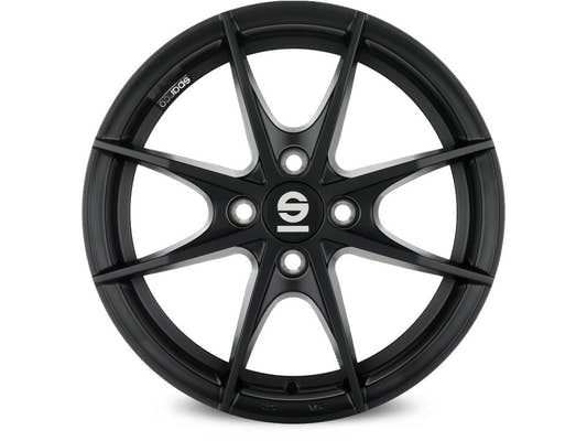 Sparco Trofeo 4 matt black 6.5x16 ET37 - LK4/100 ML63.3