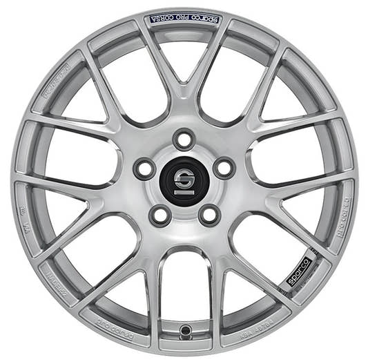 Sparco Pro Corsa full silver Alufelge 8x18 Zoll ET35 LK 5x112 ML73.1