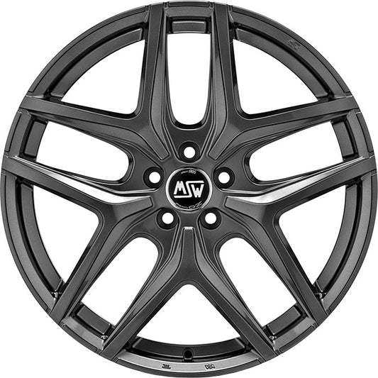 MSW 40 gloss gun metal 8.5x20 ET31 - LK5/110 ML65.06
