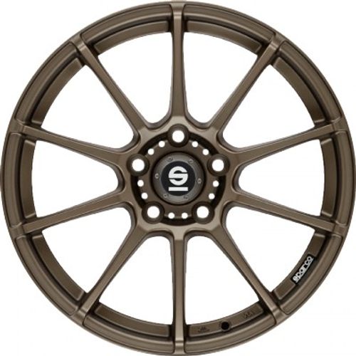 Sparco Assetto Gara matt bronze Alufelge 8.5x19 Zoll ET50 LK 5x114.3 ML73.1 – Bild 2