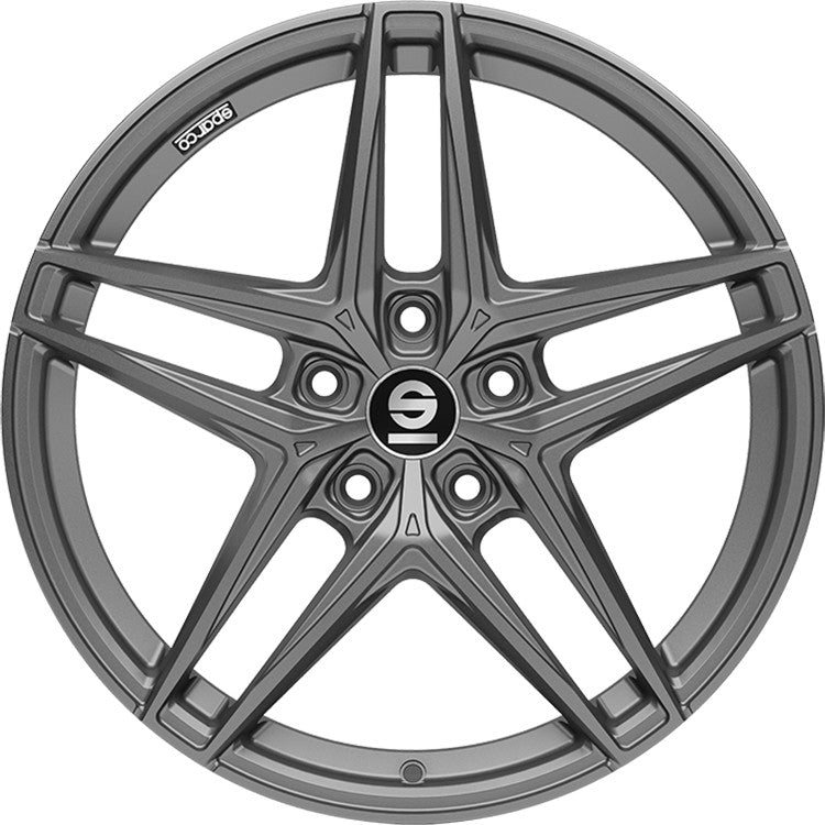 Sparco Record matt graphite 8.5x19 ET44 - LK5/112 ML73.1