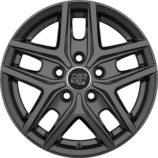 MSW 40 Van gloss dark grey 6.5x16 ET65 - LK5/118 ML71.1