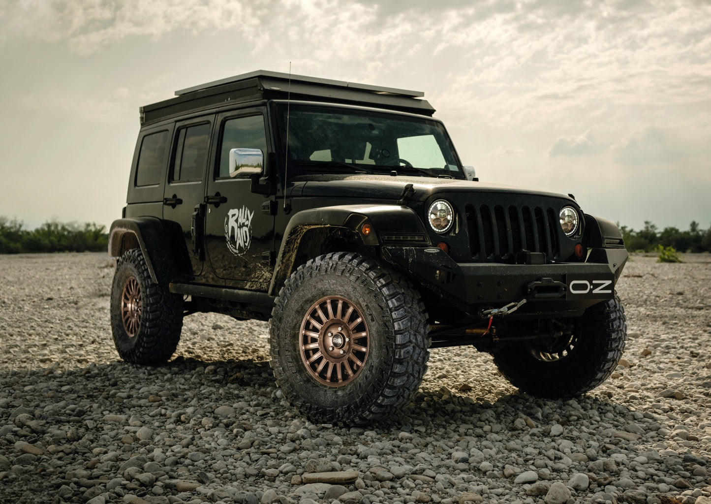 OZ Rally Raid gloss bronze 8.5x18 ET0 - LK6/139.7 ML106.1