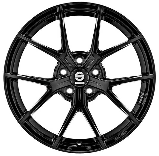 Sparco Podio gloss black 8.5x19 ET35 - LK5/120 ML72.56