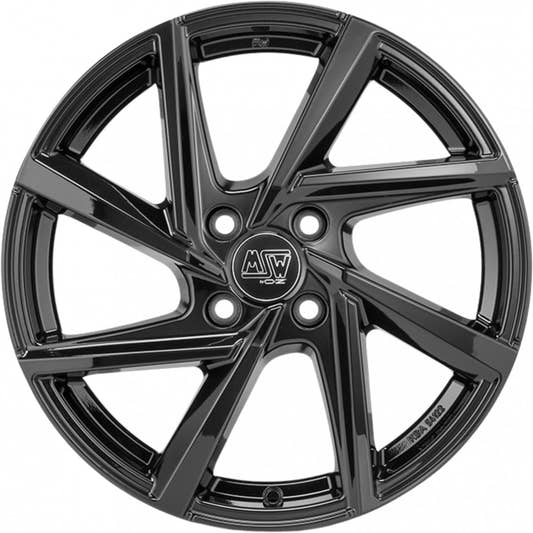 MSW 80/4 gloss black 6.5x16 ET20 - LK4/108 ML65.06