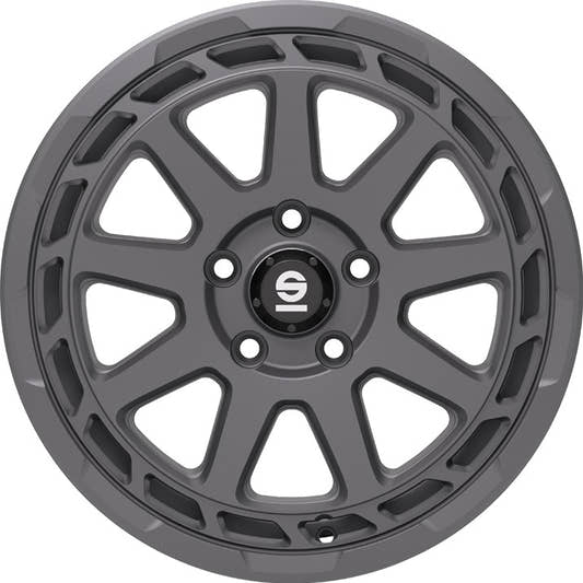 Sparco Gravel matt graphite 8x18 ET48 - LK5/112 ML73.1