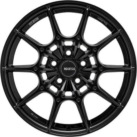 Sparco FF2 matt black 7.5x18 ET45 - LK5/100 ML63.3