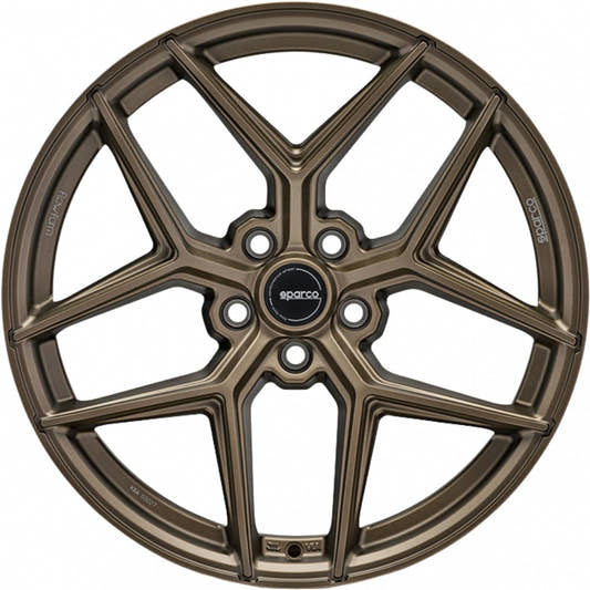 Sparco FF3 rally bronze Alufelge 8x19 Zoll ET45 LK 5x114.3 ML73.1 – Bild 2