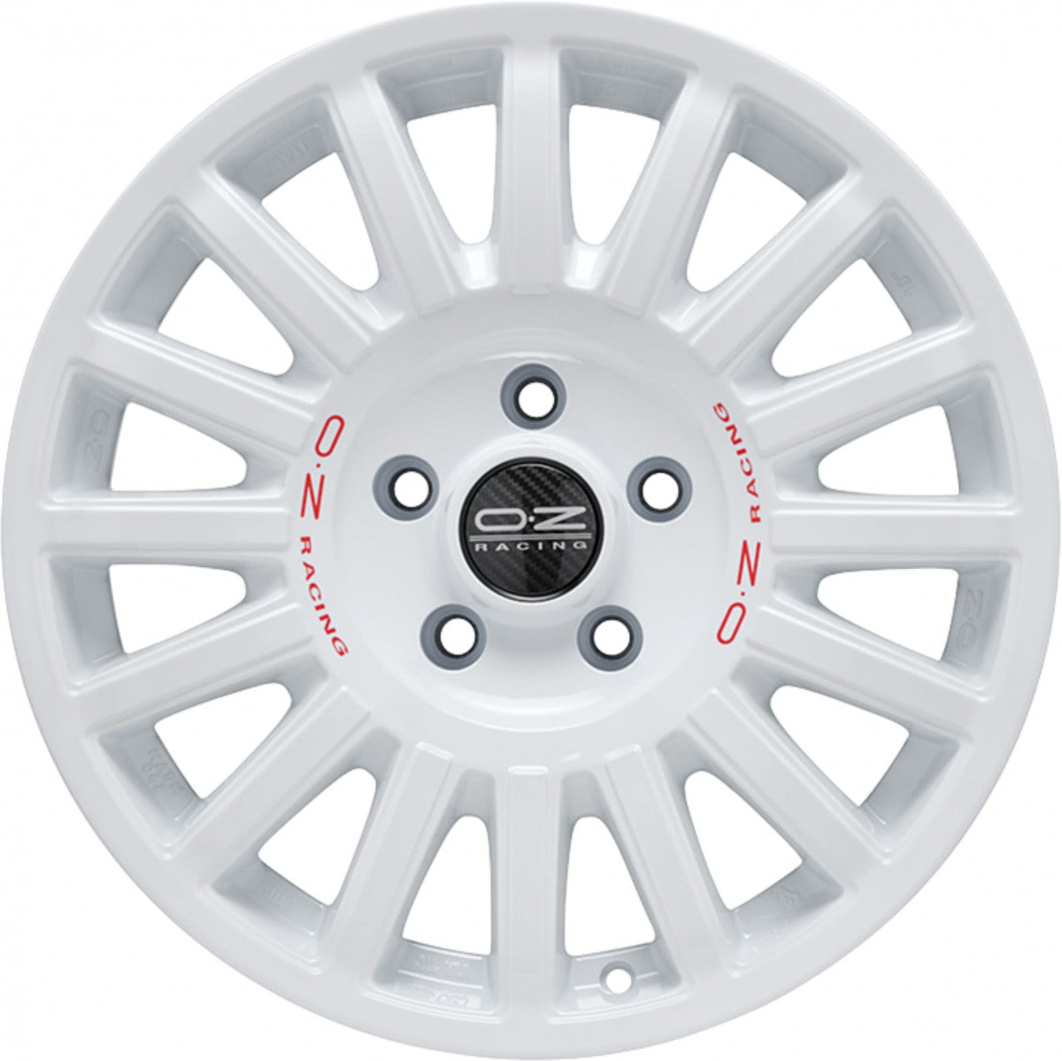 OZ Rally Raid race white 8.5x18 ET32 - LK5/130 ML71.5