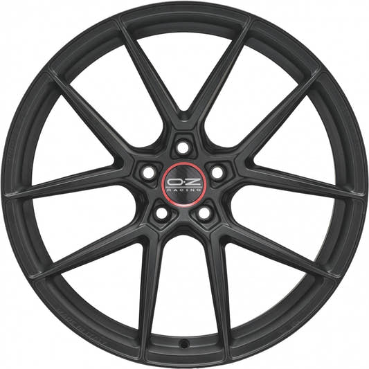 OZ Estrema GT HLT satin black 10x19 ET40 - LK5/112 ML75