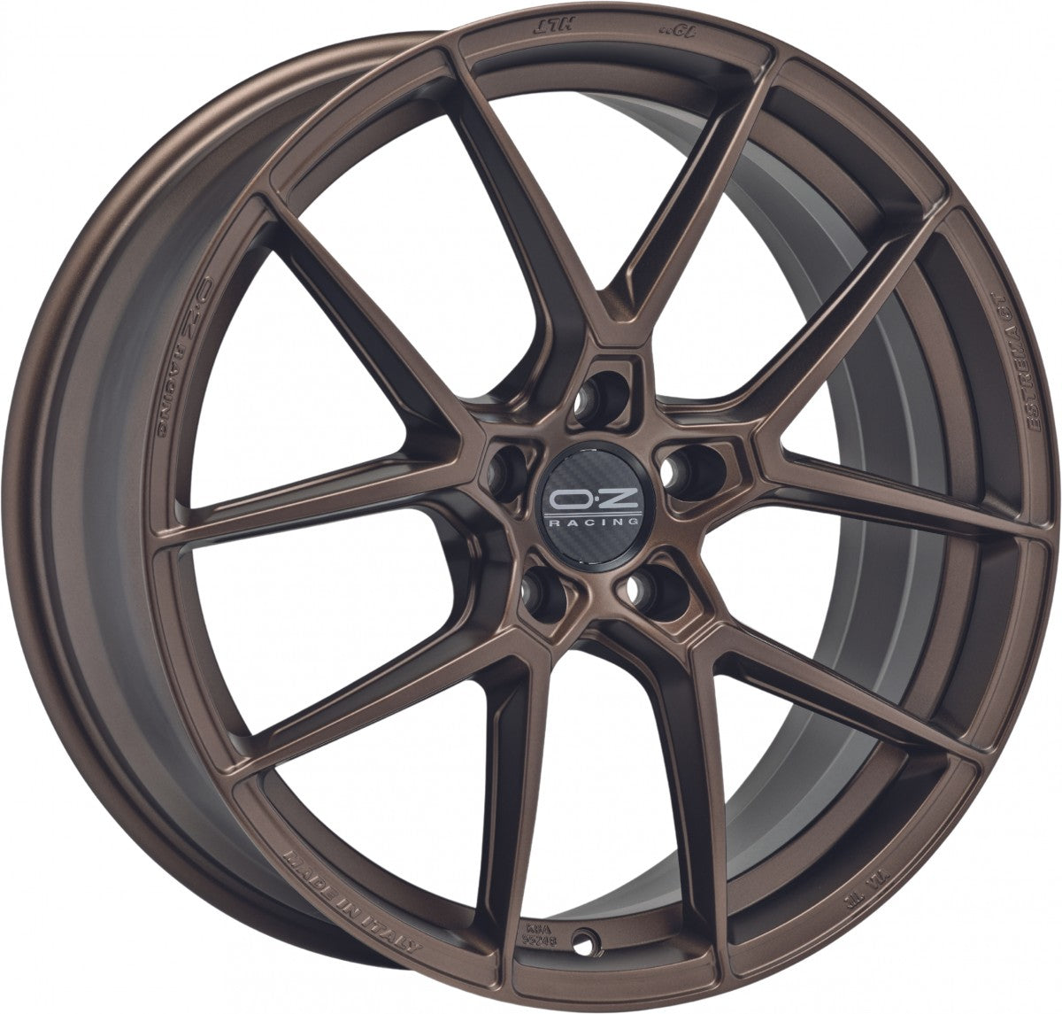 OZ Estrema GT HLT matt bronze 8.5x18 ET35 - LK5/114.3 ML75
