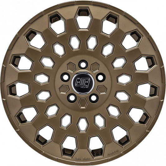 MSW 99 matt bronze 6.5x16 ET55 - LK5/118 ML71.1