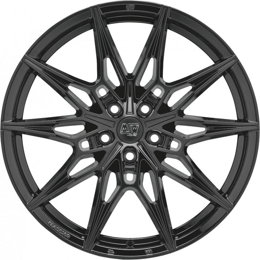 MSW 75 gloss black 8x20 ET50 - LK5/112 ML73.1