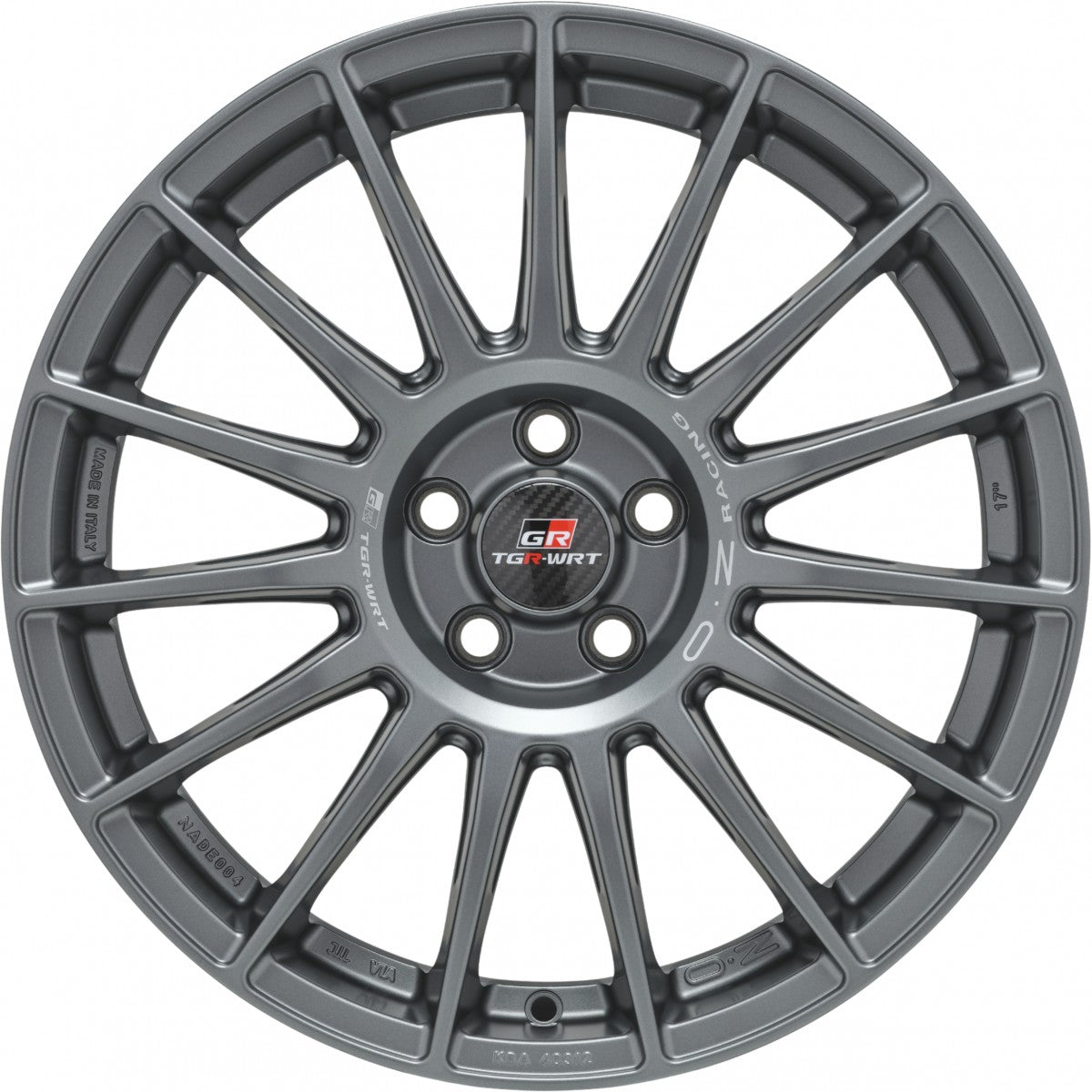 OZ Superturismo TGR-WRT matt graphite 8.5x20 ET42 - LK5/114.3 ML75