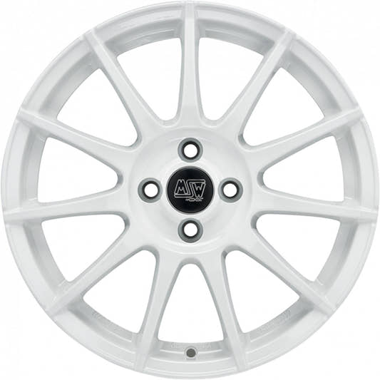 MSW 85 white Alufelge 7x17 Zoll ET30 LK 4x98 ML58.06