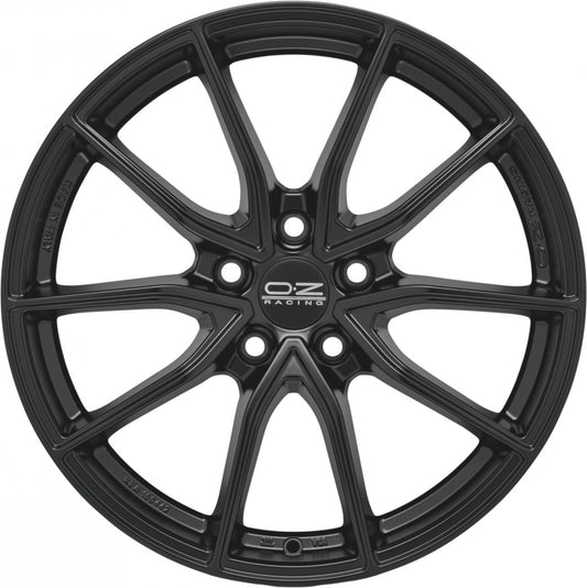 OZ Super Sport matt black 8x19 ET35 - LK5/112 ML73.1