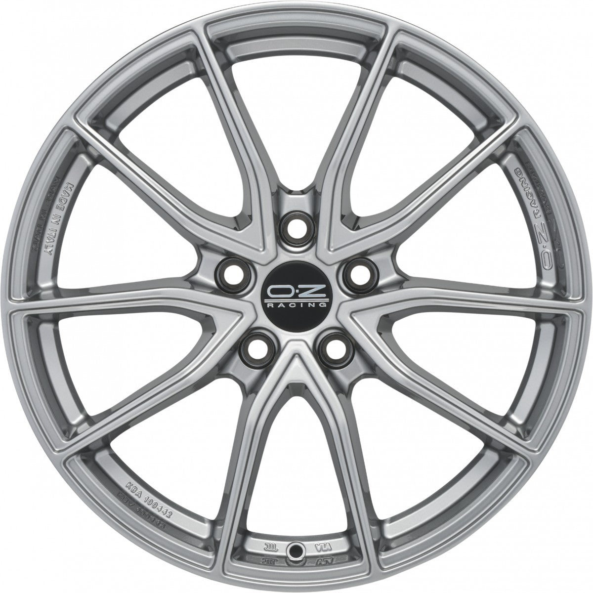 OZ Super Sport grigio corsa bright 8x19 ET35 - LK5/112 ML73