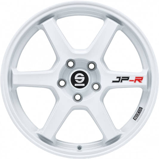 Sparco JP-R white Alufelge 8.5x18 Zoll ET30 LK 5x114.3 ML73.1 – Bild 2