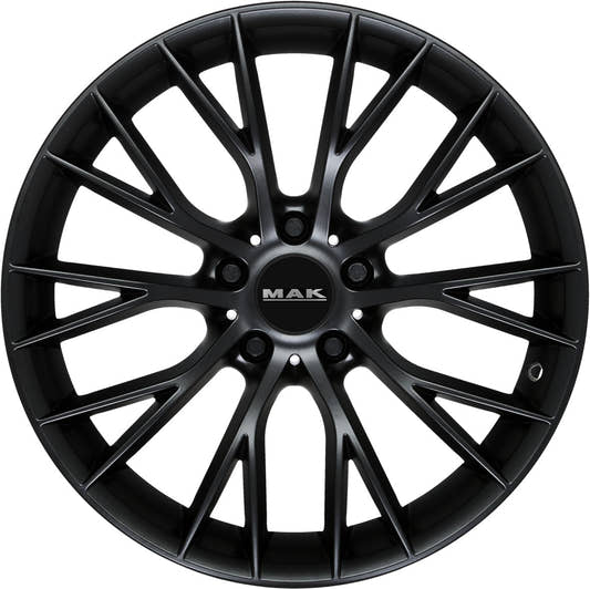 Mak München matt black 9x18 ET20 - LK5/120 ML72.6