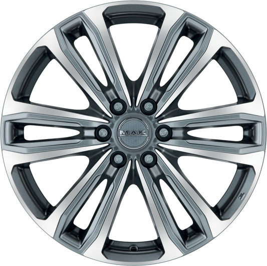 Mak Safari 6 gun metallic mirror 7.5x17 ET25 - LK6/139.7 ML106.2