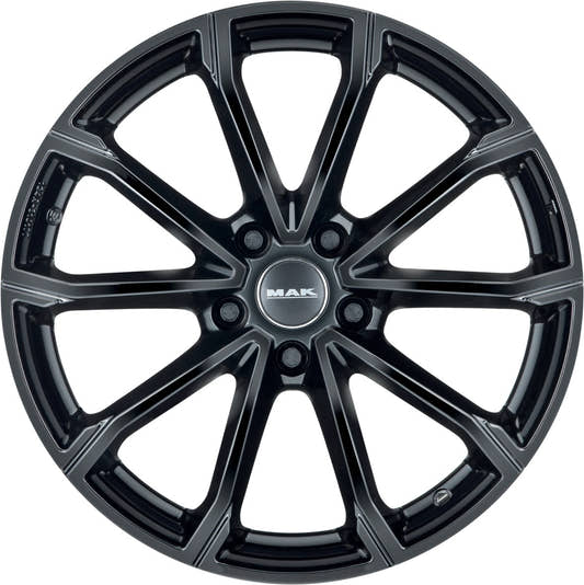 Mak DaVinci gloss black 6.5x16 ET35 - LK4/98 ML58.1