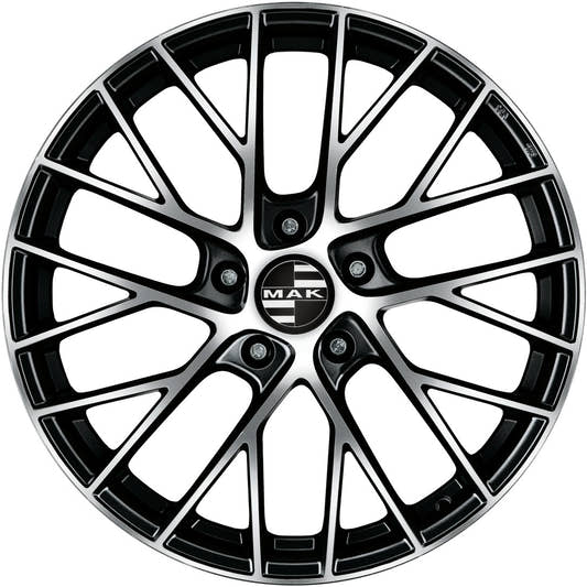 Mak Monaco black mirror Alufelge 8.5x20 Zoll ET51 LK 5x130 ML71.6