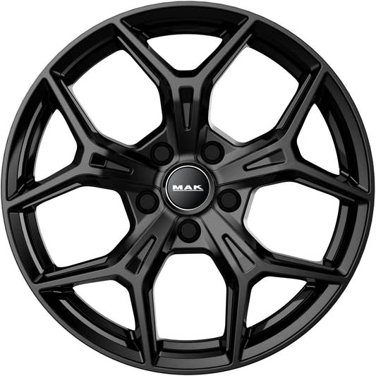 Mak Epica gloss black Alufelge 8x19 Zoll ET35 LK 5x114.3 ML76