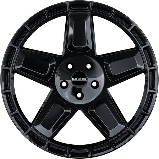 Mak Trek gloss black 9x20 ET42 - LK5/108 ML63.4