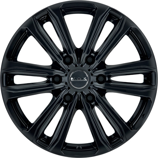 Mak Safari 6 gloss black 6.5x17 ET50 - LK6/120 ML74.5