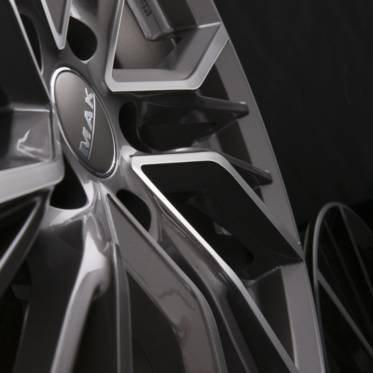 Mak Union gun metallic mirror Alufelge 7.5x17 Zoll ET45 LK 5x100 ML57.1 – Bild 7