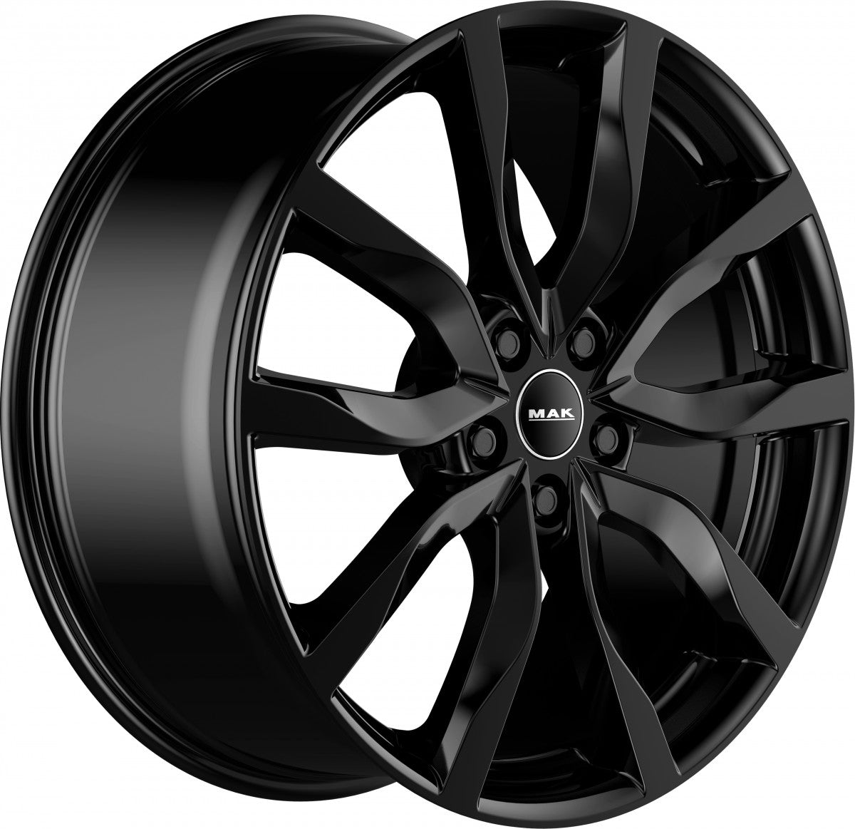Mak Köln gloss black 8x19 ET35 - LK5/130 ML66.45