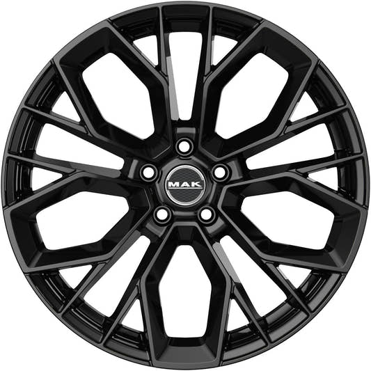 Mak Stilo-D gloss black 11.5x22 ET51 - LK5/130 ML71.6