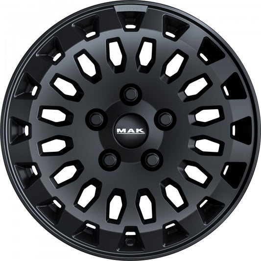Mak Overland matt black 6.5x16 ET55 - LK5/130 ML89.1