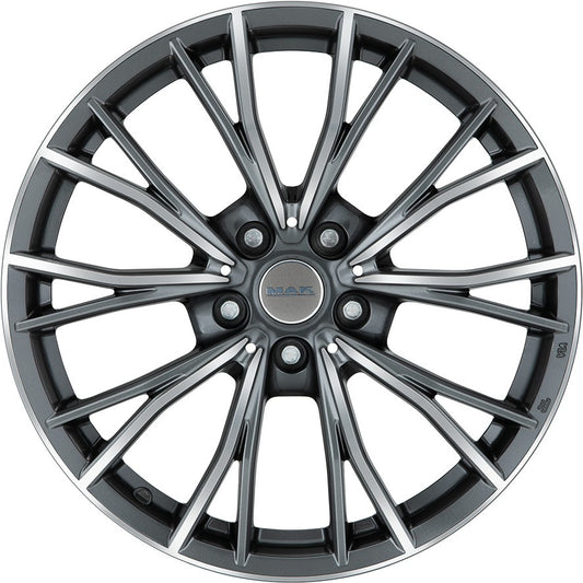 Mak Mark-D gun metallic mirror 10.5x20 ET43 - LK5/112 ML66.6