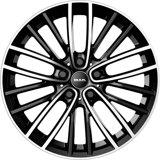 Mak Chelsea black mirror Alufelge 7x17 Zoll ET40 LK 5x112 ML66.6