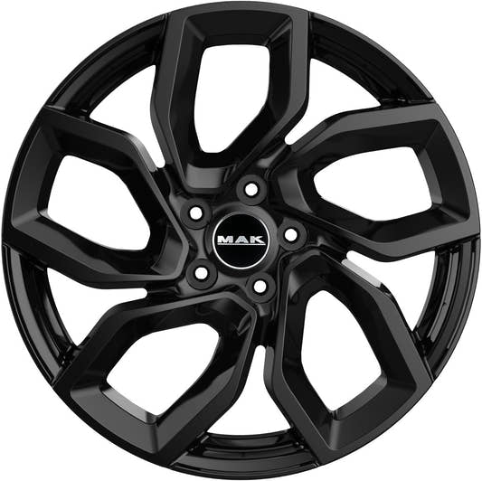 Mak Apollo gloss black 6x15 ET37 - LK5/98 ML58.1