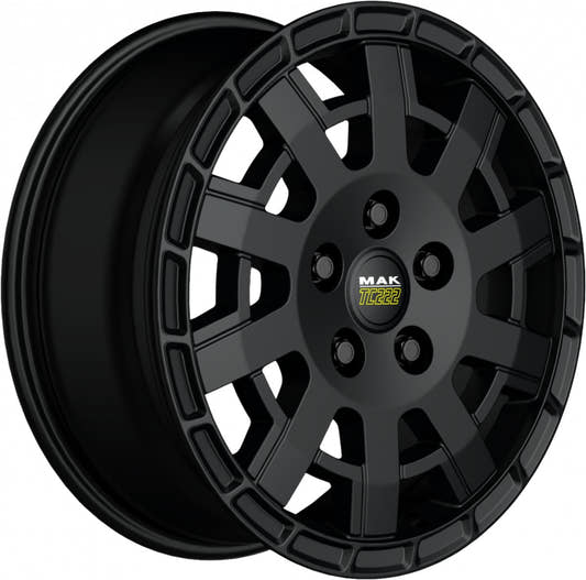 Mak Legend matt black Alufelge 7.5x18 Zoll ET42 LK 5x130 ML84.1 – Bild 2