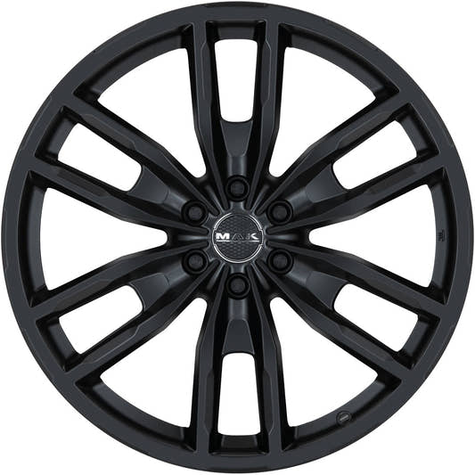 Mak Peak matt black 8.5x18 ET52 - LK6/130 ML84.1