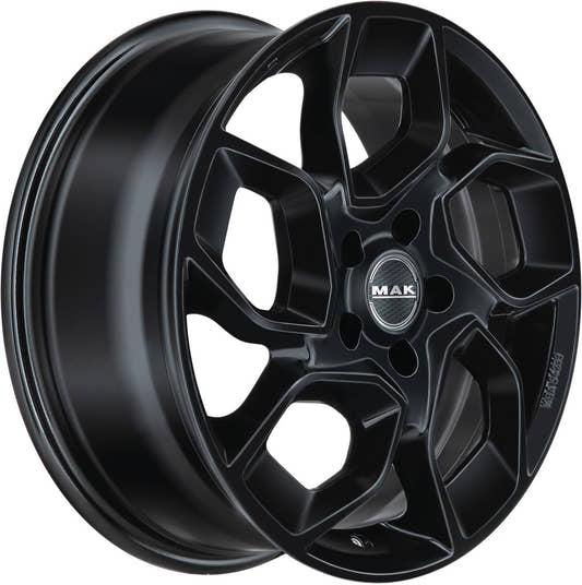 Mak Express gloss black Alufelge 7x17 Zoll ET45 LK 5x114.3 ML66.1 – Bild 2