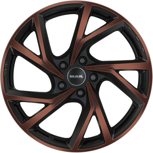 Mak Kassel black & bronze 7.5x18 ET50 - LK5/112 ML57.1
