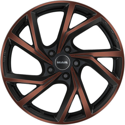 Mak Kassel black & bronze Alufelge 8x20 Zoll ET40 LK 5x112 ML57.1 – Bild 2