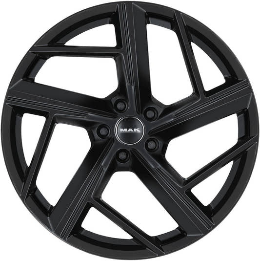 Mak Qvattro gloss black Alufelge 9x20 Zoll ET22 LK 5x112 ML66.45